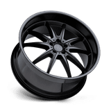 22X10.5 MANDRUS WHEEL 'ARGENT' MATTE BLACK WHEEL