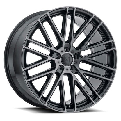 22X10.5 MANDRUS 'MASCHE' BLACK MACHINED WHEEL