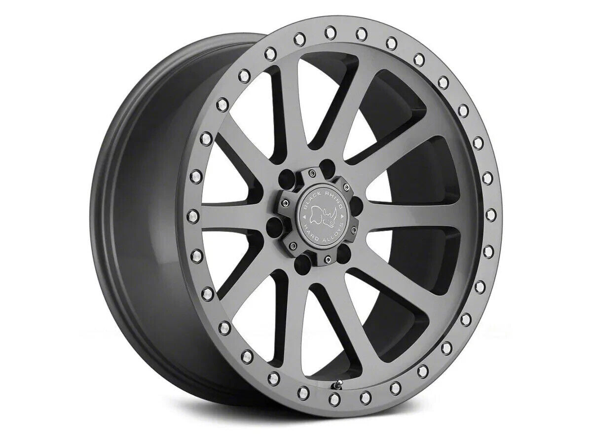 18X9 BLACK RHINO 'MINT' GRAPHITE GRAY WHEEL